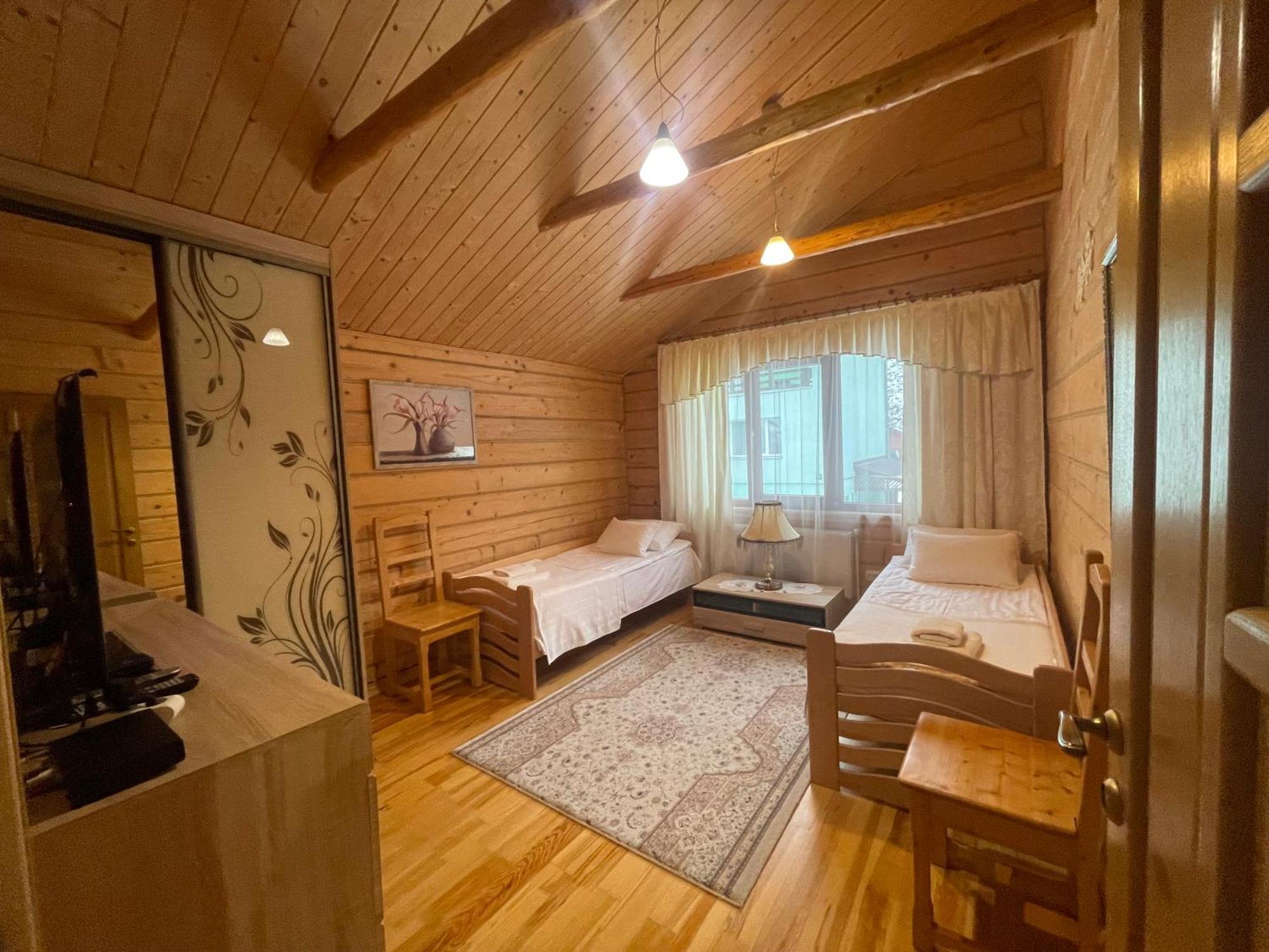 Зелена садиба над рікою Славское Экстерьер фото